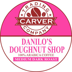 Danilo's Doughnut Shop - Medium Dark Roast Single Use Coffee Pods