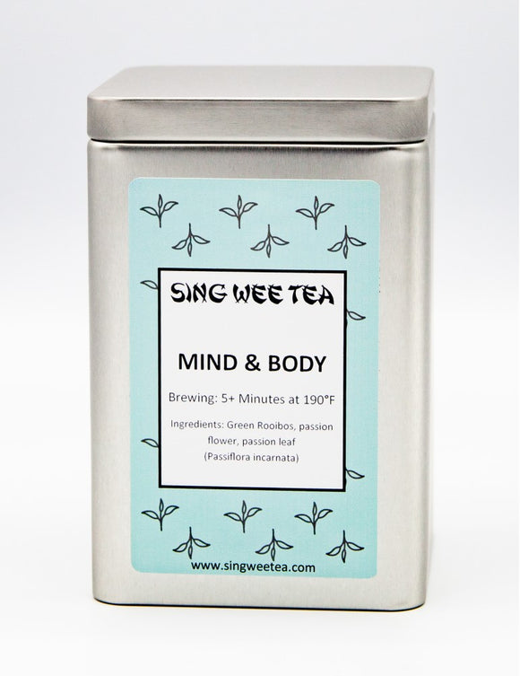 Mind and Body Tea Tin